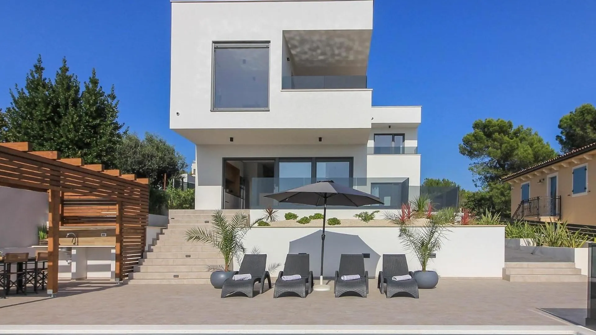 Ferienhaus Mit Privatpool Fuer 8 Personen Ca 200 Qm In Pomer, Istrien Istrische Riviera Pomer